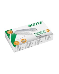 Photo LEITZ : Boite de 1000 agrafes zinguées - 24/6 - 5570-00-00