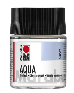 Photo MARABU : Vernis acrylique - Aqua - Transparent - 113505000