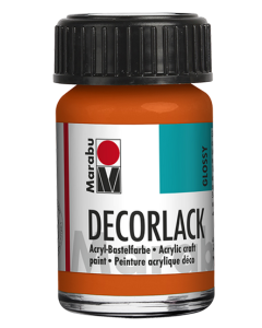 Photo MARABU : Vernis acrylique - Decorlack - 15 ml - Orange