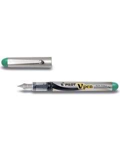 Photo PILOT 281679 : Stylo plume jetable V-Pen SVP 4M - Vert