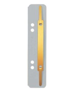 Photo Relieur à lamelles pour dossier en carton - Gris : LEITZ Lot de 25  - 3701-00-85