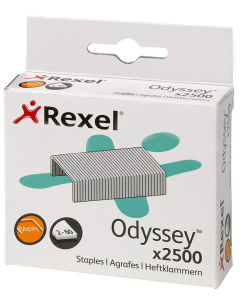 Photo REXEL : Boite de 2500 agrafes zinguées - Odyssey