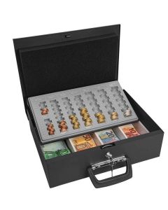 Photo WEDO : Caisse de monnaie - Universa Noir ouvert