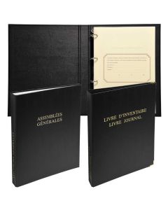 Pack SARL : Lot de 2 registres obligatoires  - Assemblée, Livre journal et inventaire (Droit des sociétés)