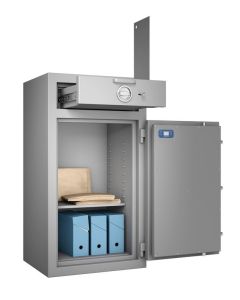 Coffre de dépôt de fonds - Classe 3 - Serrure électronique - HARTMANN Zephir Dépôt 1003