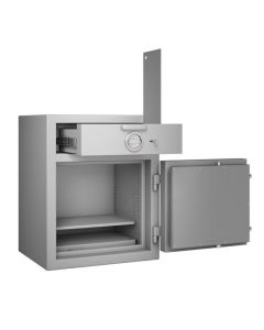 Coffre de dépôt de fonds - Classe 3 - Serrure à clés A2P - HARTMANN Zephir Dépôt 1403