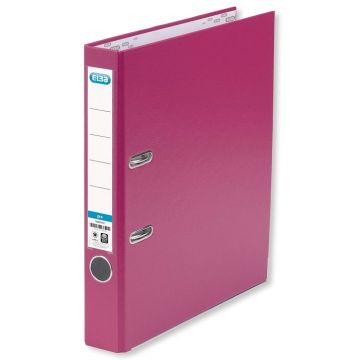 Classeur à levier - Dos 50 mm - Rose ELBA Smart Pro