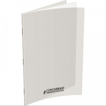 Photo Cahier Séyès / Grands carreaux Violet - Polypro - 96 pages - 240 x 320 mm CONQUERANT :