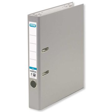 Classeur à levier en PP - Dos 50 mm - Gris : ELBA Smart Pro+ Image