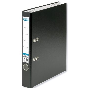 Classeur à levier en PP - Dos 50 mm - Noir : ELBA Smart Pro+ Image