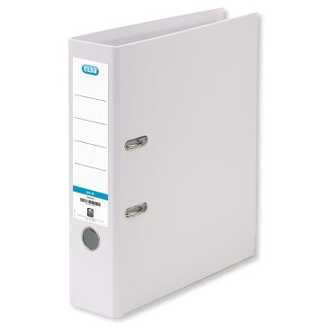 Classeur à levier en PP - Dos 80 mm - Blanc : ELBA Smart Pro+ Image