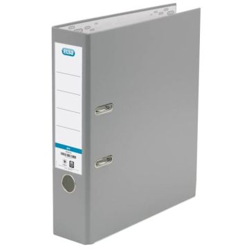 Classeur à levier en PP - Dos 80 mm - Gris : ELBA Smart Pro+ Image