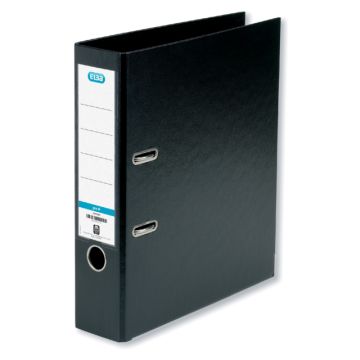 Classeur à levier en PP - Dos 80 mm - Noir : ELBA Smart Pro+ Image