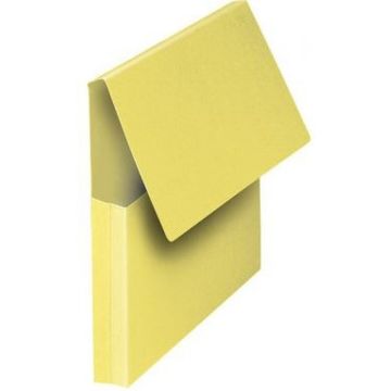 Pochette à documents à Soufflet - 30 mm - Jaune pastel : OXFORD Visuel