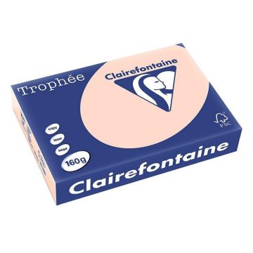 Ramette de papier Trophée de 250 feuilles A4 - Saumon CLAIREFONTAINE Ramette