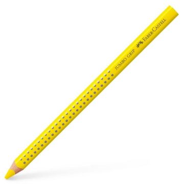 Crayon de couleur Jumbo GRIP - Jaune Cadmium : FABER CASTELL Visuel
