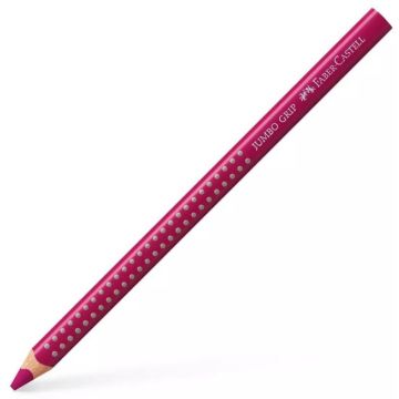 Crayon de couleur Jumbo GRIP - Pourpre Rose Moyen : FABER CASTELL Visuel