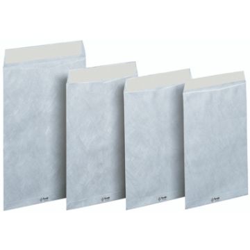 Photo Lot de 100 pochettes sans fenêtre  176 x 250 mm Tyvek 11788 : Enveloppes 