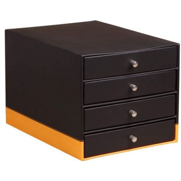 Module de classement - simili- cuir- Noir : 118866C RHODIA image