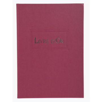 Livre d'Or - Rouge  - 220 x 170 mm : LE DAUPHIN image
