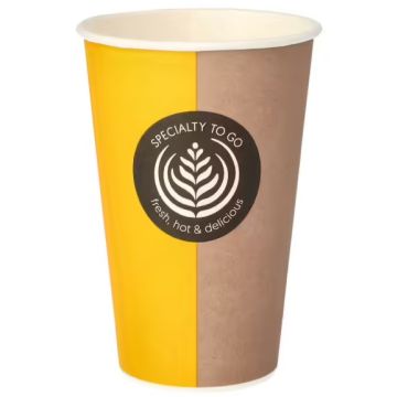 Gobelets à café en carton - 0,30 L : STARPAK  Coffee To Go Lot de 50- visuel
