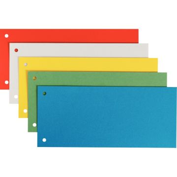 Photo Intercalaires en carton - 240 x 105 mm - Assortiment : LEITZ Lot de 25 - 1679-60-99