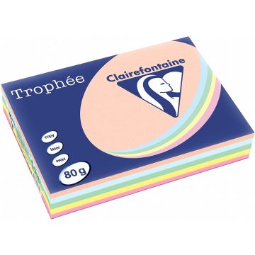Ramette de papier Trophée de 500 feuilles A4 - Assortiment Pastel : CLAIREFONTAINE Modèle