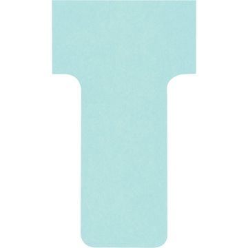 Fiches T - Indice 1 / 28 mm - Bleu : NOBO Lot de 100 Visuel