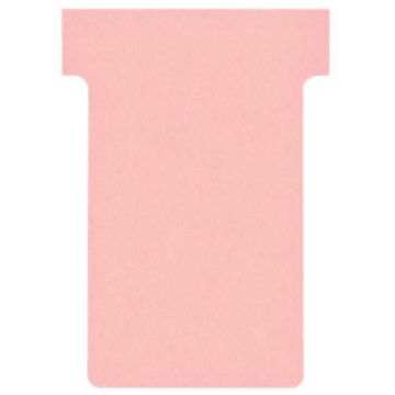 Fiches T - Indice 2 / 60 mm - Rose : NOBO Lot de 100 visuel