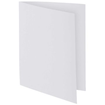 Lot de 10 Chemises pour dossiers A4 ROCK'S 210 - Blanc : EXACOMPTA 