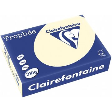 Ramette de papier Trophée de 250 feuilles A4 210 g - Ivoire : CLAIREFONTAINE Illustration