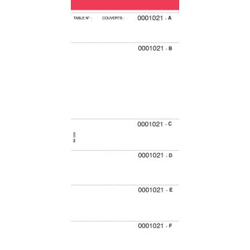 ELVE Blocs BRASSERIE 220 x 96 mm - 2206