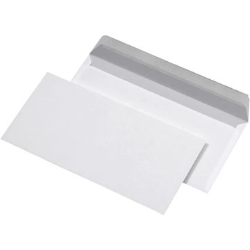 Enveloppes sans fenêtre avec bande siliconée - 110 x 220 mm : MAIL MEDIA Lot de 1000 Visuel