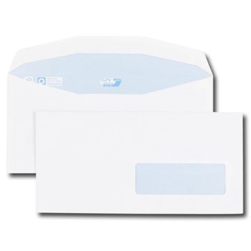 Enveloppes avec fenêtre - 114 x 229 mm - 80 g : GPV Office Lot de 1000 Visuel