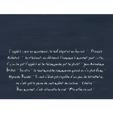 COGIR 334178 :  Sets de table - Ardoise (Art de la table)