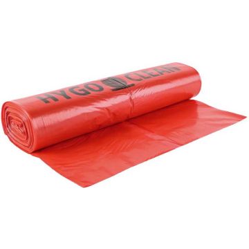 Sac Poubelle Rouge 120 litres HYGO CLEAN 45 microns Lot de 25