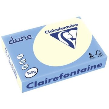 Ramette de papier de 250 feuilles A3 - 160 g - Blanc naturel : CLAIREFONTAINE Dune Image