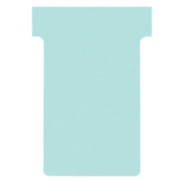 Fiches T - Indice 2 / 60 mm - Bleu : NOBO Lot de 100 visuel