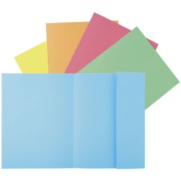 Lot de 50 Chemises à 1 rabat Super 210 - Assortiment EXACOMPTA Visuel