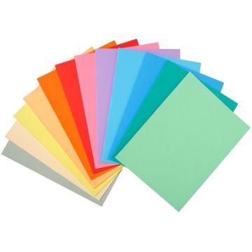 340000E EXACOMPTA : Chemises pour dossiers A4  SUPER 160 - Assortiment