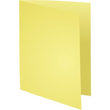Lot de 100 Chemises pour dossiers A4 SUPER 160 - Jaune Canari EXACOMPTA Image 