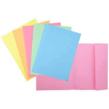 Lot de 100 Chemises à 1 rabat Super 160 - Assortiment EXACOMPTA Modèle