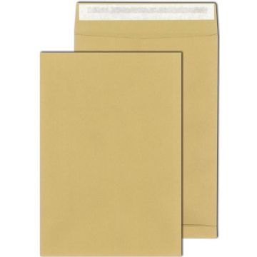 Pochettes d'expédition sans fenêtre - 176 x 250 mm - 90 g - Kraft : MAIL MEDIA Lot de 500 Visuel