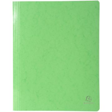 EXACOMPTA 380805B : Chemises à lamelles - Vert anis Iderama