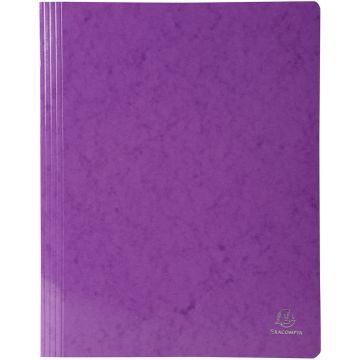 EXACOMPTA 380812B : Chemises à lamelles - Violet Iderama