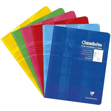 Cahier d'écriture - DL 2 mm IV - 170 x 220 mm - Assortiment : CLAIREFONTAINE Image