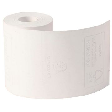 Bobine TPE 57x40x12 mm sans PHENOL et Plastique Carte Bancaire EXACOMPTA