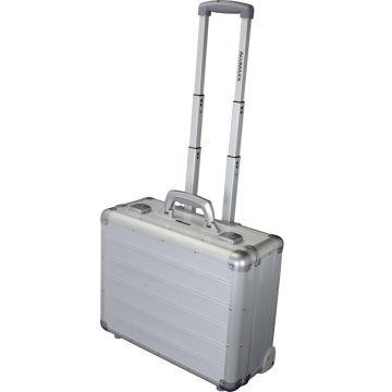 Valise de pilote avec trolley en aluminium GALAXY ALUMAXX 45163