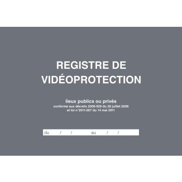Registre de Vidéosurveillance ELVE 46007
