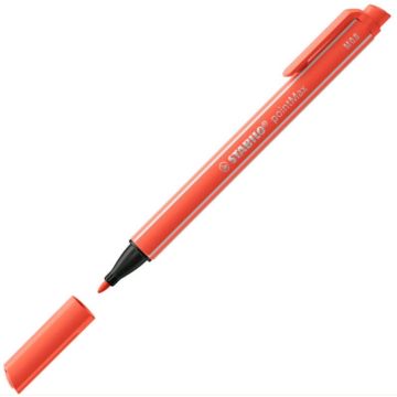 Stylo feutre PointMax 0,8 mm - Rouge Corail : STABILO image